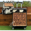 Abundant Solutions Eco-Luxe 2-Piece Diaper Backpack & Trolley Suitcase Set