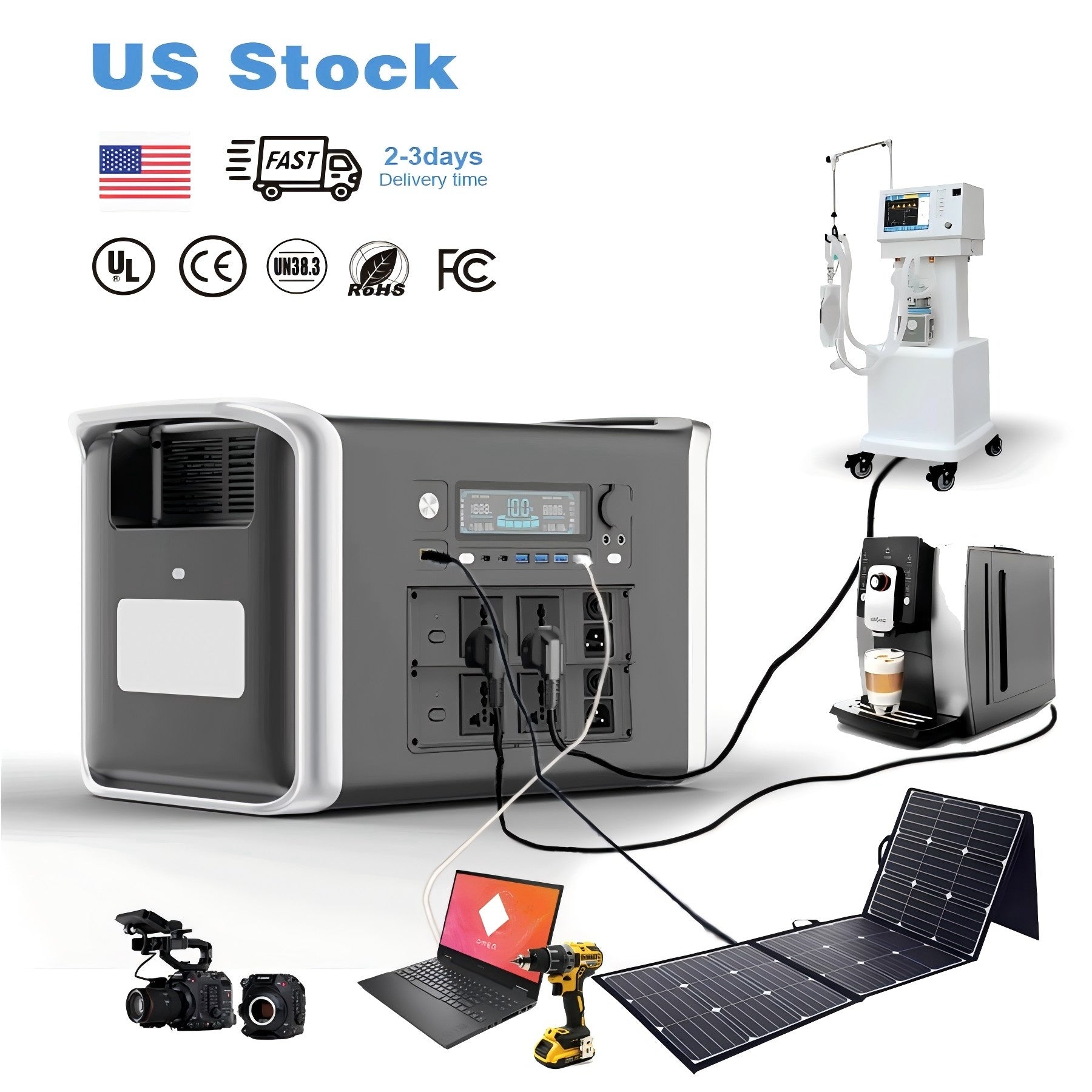 Abundant Solutions Eco-Power 500W Portable Power Station