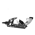 Abundant Solutions Non Vibration FP Lite Stand+F1 White Seat console Simulation racing bracket fp Lite steering wheel direct drive f1 sitting postu