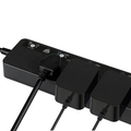 Abundant Solutions 6-Channel Smart Wifi Plug US/EU/UK/AU Smart Socket Power Strip for Home