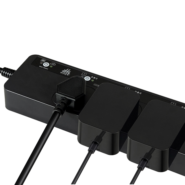 Abundant Solutions 6-Channel Smart Wifi Plug US/EU/UK/AU Smart Socket Power Strip for Home