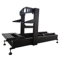 Abundant Solutions Custom Computer Tray 40160 Aluminum Frame Sim Racing Chassis  DIY Extreme Motion Gaming Driving Seat Simulator Rig — Authentic Racing Seat Experience