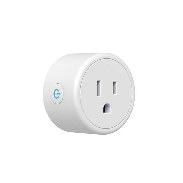 Abundant Solutions 16A Remote Control US WiFi Smart Plug Socket with Power Monitoring and Overload Protection