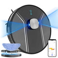Abundant Solutions Hot Sale Smart AI Automatic Laser Electric Robot Vacuum Cleaner With Mop Sweep Combo Function Mapping for Floor Care Wet and Dry