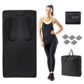 Abundant Solutions Infrared Sauna Blanket w/ Sleeves Wraps 90-180°F Temp Range 30-90Min Timer